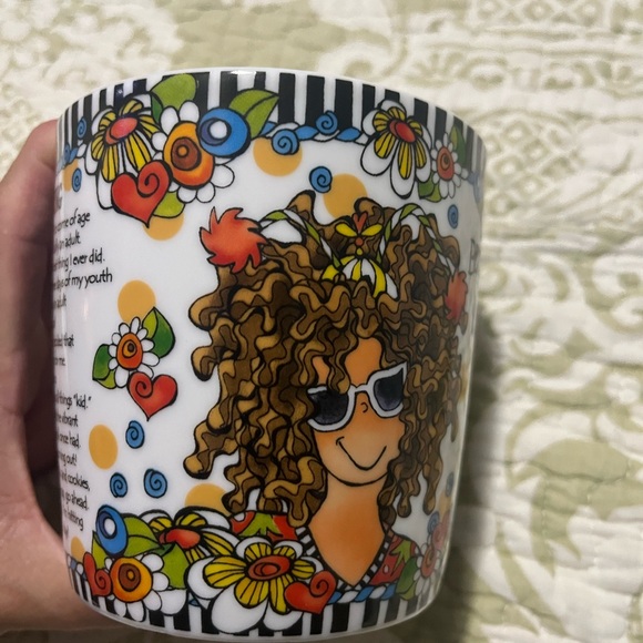 SUZY TORONTO Ceramic Coffee Mug BECOMING ADULT IS THE DUMBEST THING I EVER DID - Picture 2 of 5